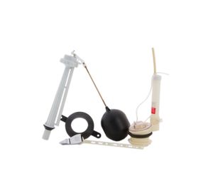 Fitting bajo consumo con manilla plástica cromada Fanaloza