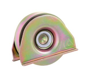 Rueda placa 50 mm piso portones Ducasse Industrial