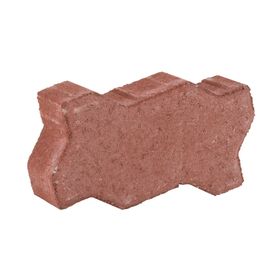 Adocreto liso 11 x 22 x 6 cm europa rojo grau