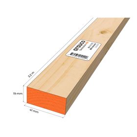 Pino seco cepillado premium 1x2 3,2 m