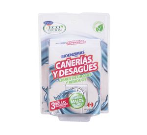 Bioenzima cañerías y desagües 3 unidades