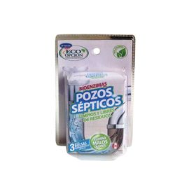 Bioenzimas pozos sépticos 28gr 3 unidades Eco opción