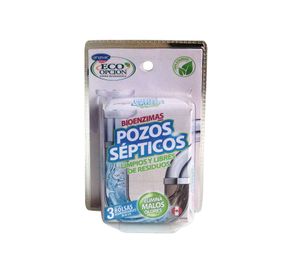 Bioenzimas pozos sépticos 28gr 3 unidades Eco opción