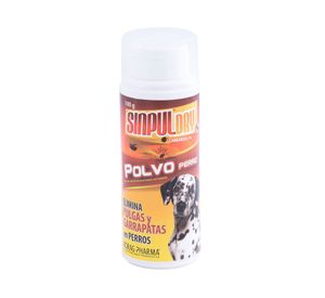 Polvo antiparasitario externo perros 100 gr sinpuldry drag pharma