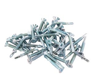 Tornillo 10-24 x 1.7/16'' winger madera metal plana x100 unidades Imporper