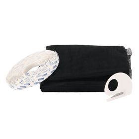 Malla mosquetera 1,30x1,50 m ventana Comfort negro Tesa