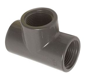 Tee de reducción pvc 1'' Tigre