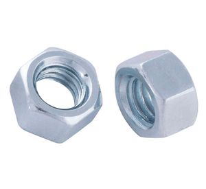 Tuerca hexagonal zincada 3/8 100 unidades Imporper