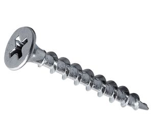 Tornillo Volcanita punta broca N°6 x 1 1/4'' zincado 100 unidades Imporper