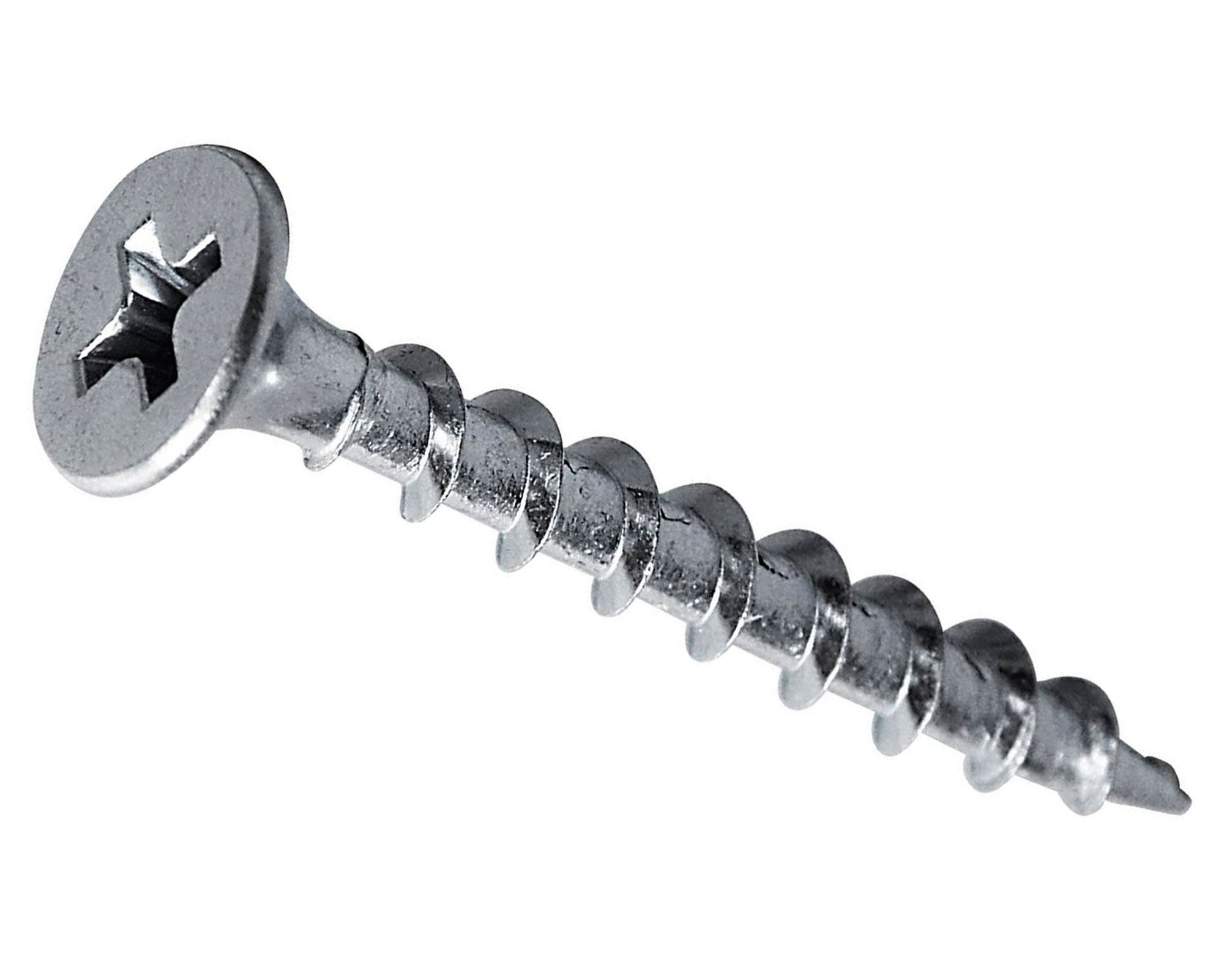 Tornillo Volcanita punta broca N°6 x 1 1/4'' zincado 100 unidades Imporper