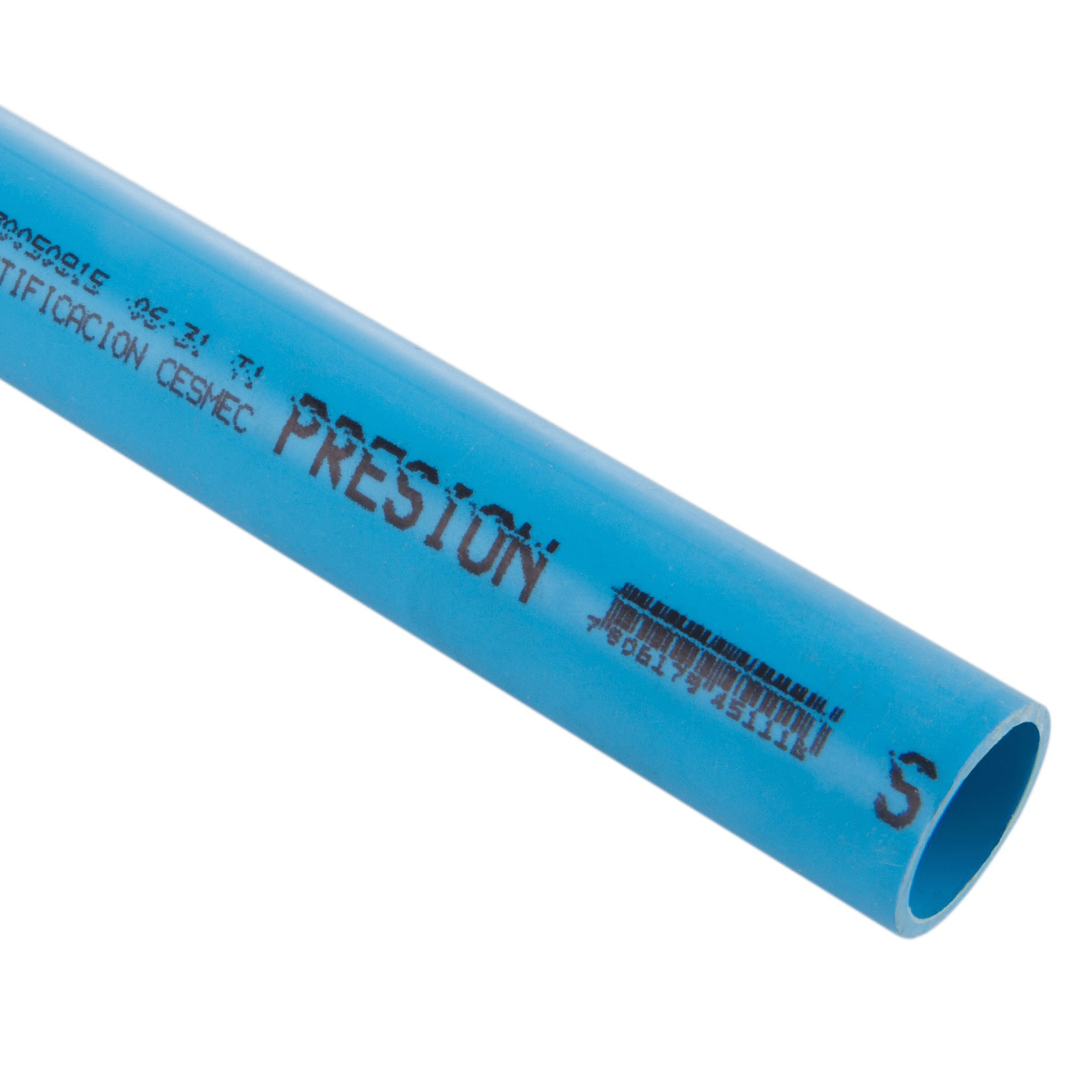 Tubería hidráulica 25 mm x3 m clase 10 PVC