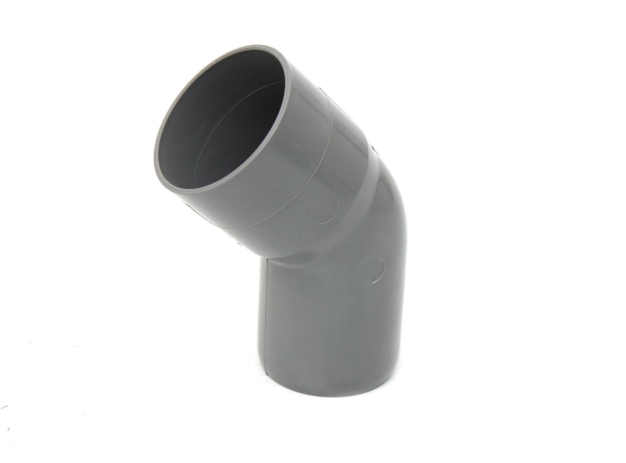 Codo pvc sanitario 45º 50 mm Hoffens