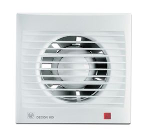 Extractor de aire Decor 100C blanco S&p