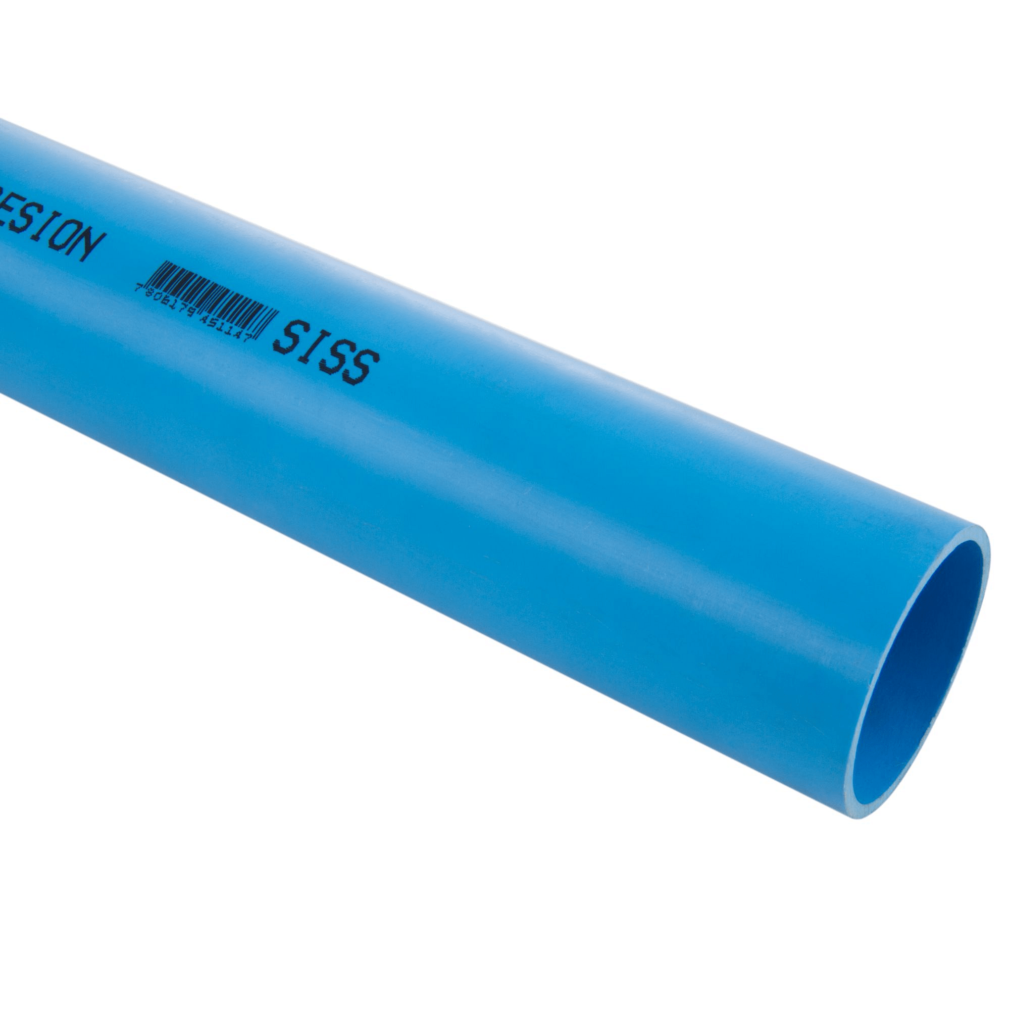 Tubo PVC Hidráulico 50 mm x 6 m Clase 10 Hoffens