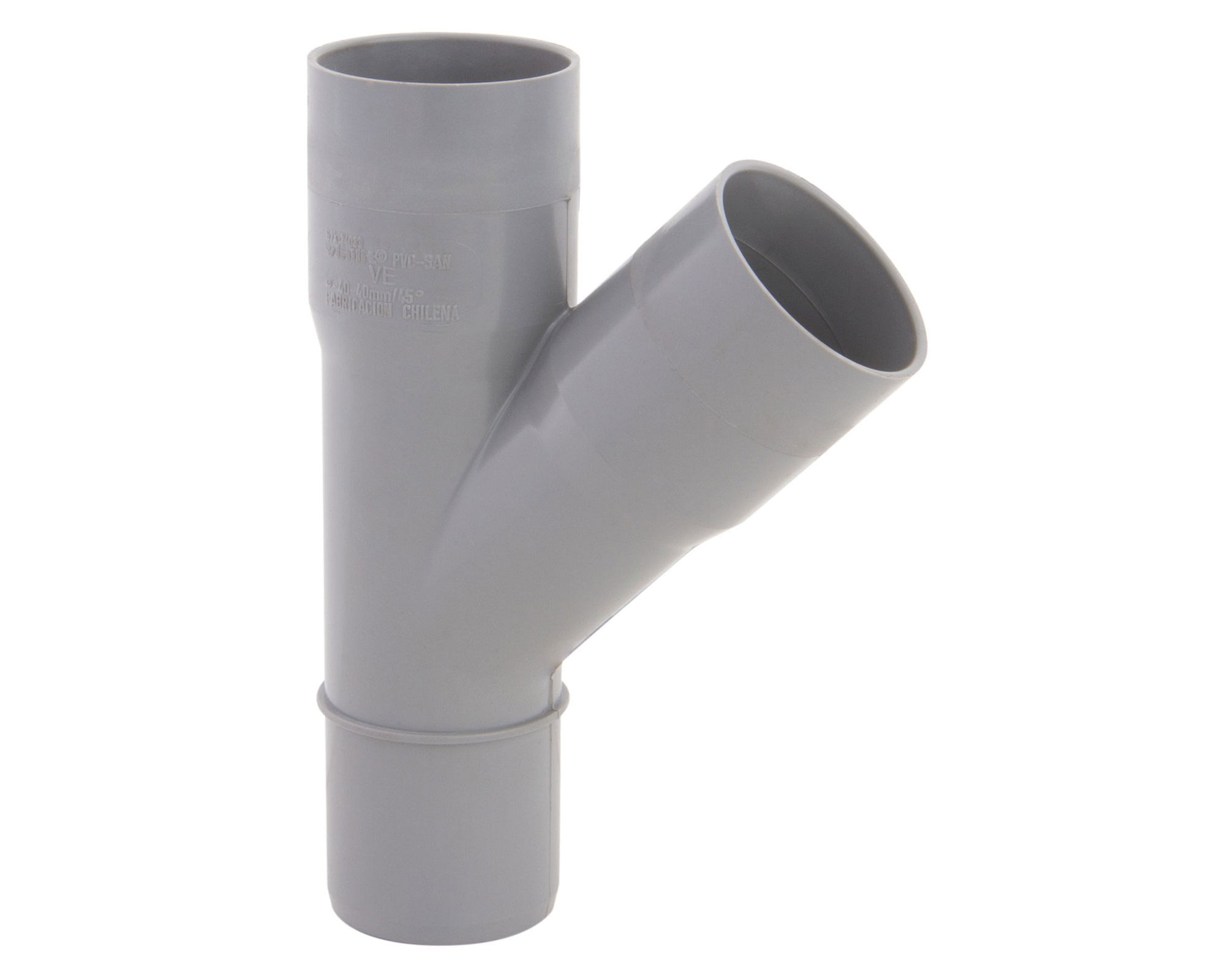 Vee pvc sanitario 40 x 40 mm Hoffens