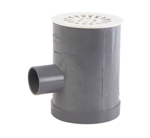 Pileta 110 x 50 x 40mm sanitaria pvc básica Hoffens