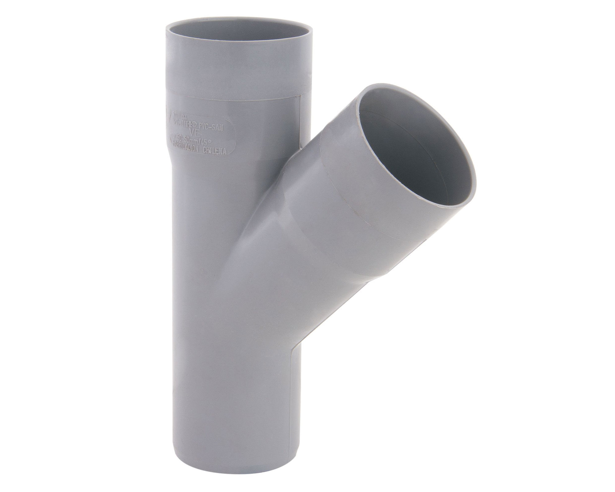 Vee pvc sanitario 50 x 50 mm Hoffens