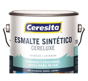Esmalte sintético 1 galón cereluxe negro brillante ceresita