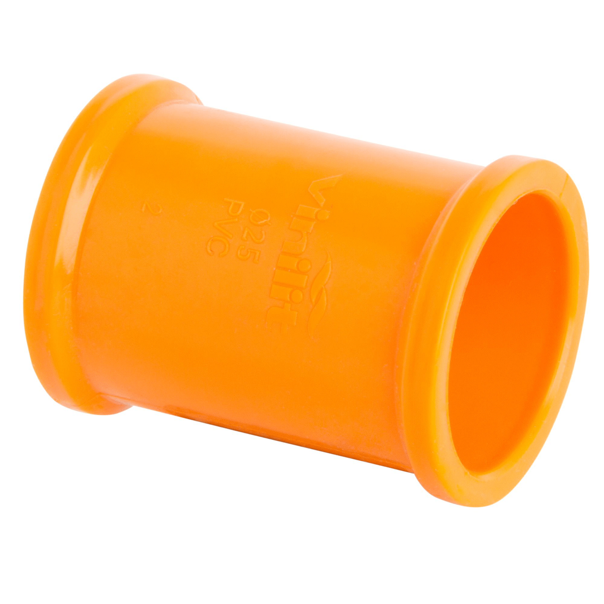 Copla PVC Conduit 25mm Naranjo Hoffens