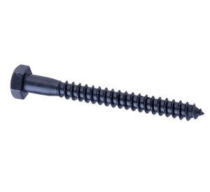 Tornillo Tirafondo 5/16 x 3''pavonado 2 unidades Imporper.