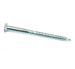 Tornillo Tirafondo 5/16 x 3 1/2''zincado 2 unidades Imporper.