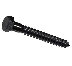 Tornillo Tirafondo 3/8 x 2''zincado 2 unidades Imporper.