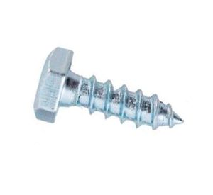 Tornillo Tirafondo 3/8 x 1 1/2''zincado2 unidades Imporper.