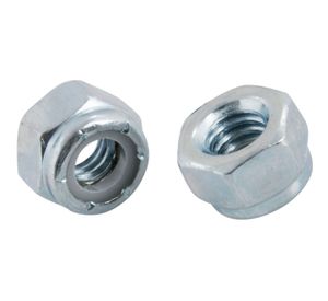 Tuerca c/seguro nylon 1/4 b2 Imporper