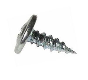 Tornillo autoperforante cabeza Truss con golilla N°8 x 1/2'' zincado 10 unidades