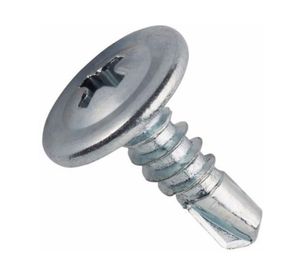 Tornillo autoperforante 8x1/2'' Cabeza truss 10 unidades Imporper