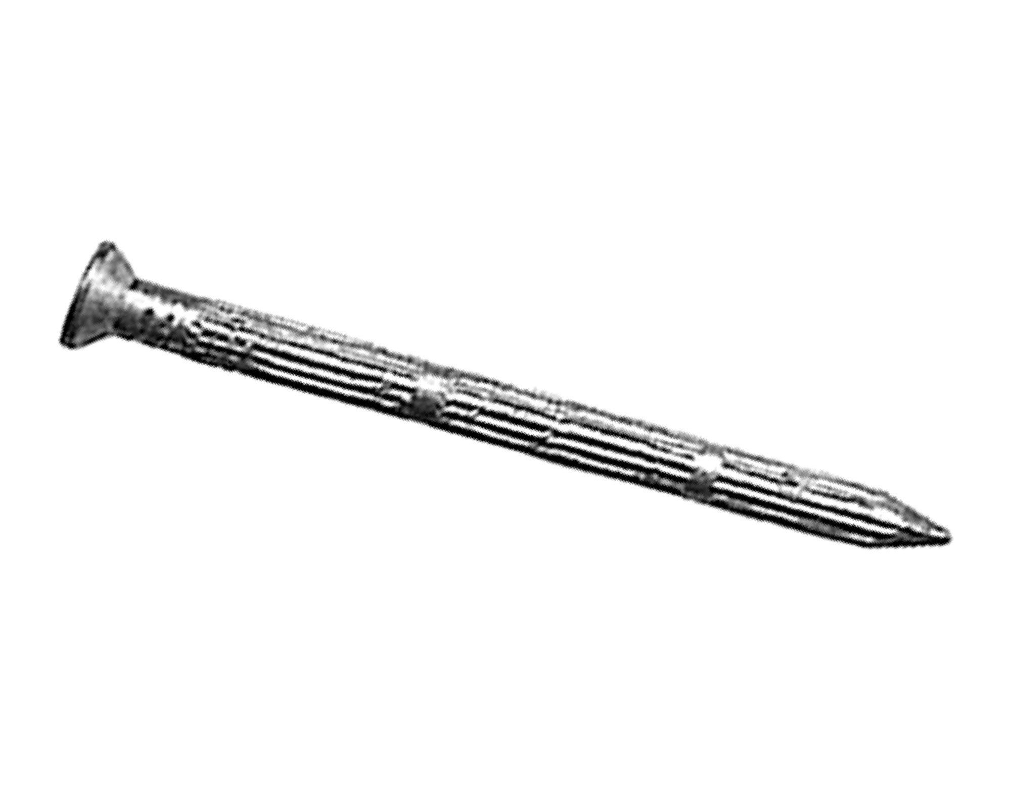 Clavo estriado vertical 2.7 x 30 mm 10 unidades Imporper