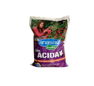 Tierra ácida 25 litros anasac.