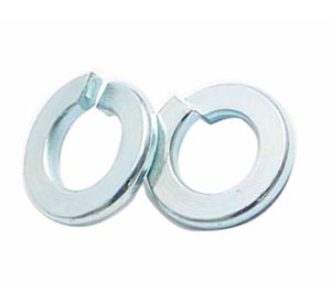 Golilla presión 1/4'' zincada 4 unidades Imporper