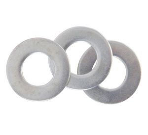 Golilla plana corriente 3/8'' zincada 2 unidades Imporper