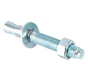 Perno de anclaje 1/2''x3 3/4'' zincado 10 unidades Imporper