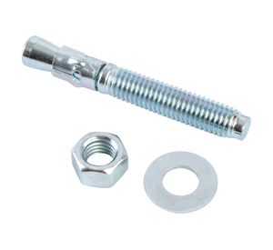 Perno de anclaje 1/2''x3 3/4'' zincado 10 unidades Imporper