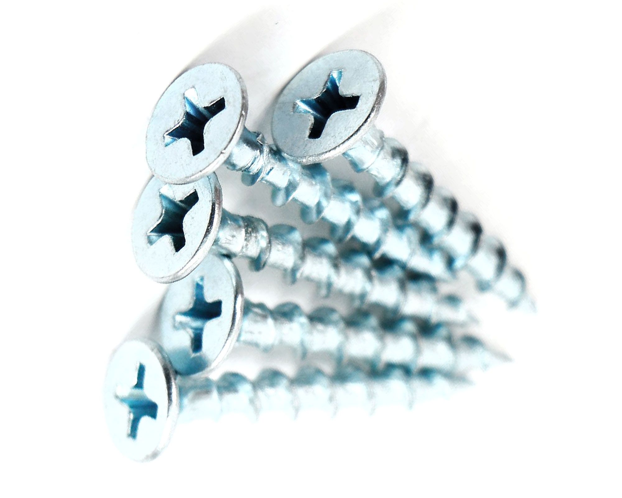 Tornillo Volcanita Rosca Gruesa 6x1 Zinc 100u Imporper