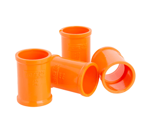 Pack copla pvc 25 mm conduit 10 unidades Hoffens