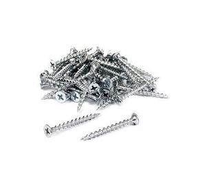 Tornillo Volcanita Roscalata gruesa N°6 x 1 5/8'' CRS zincado 100 unidades Imporper