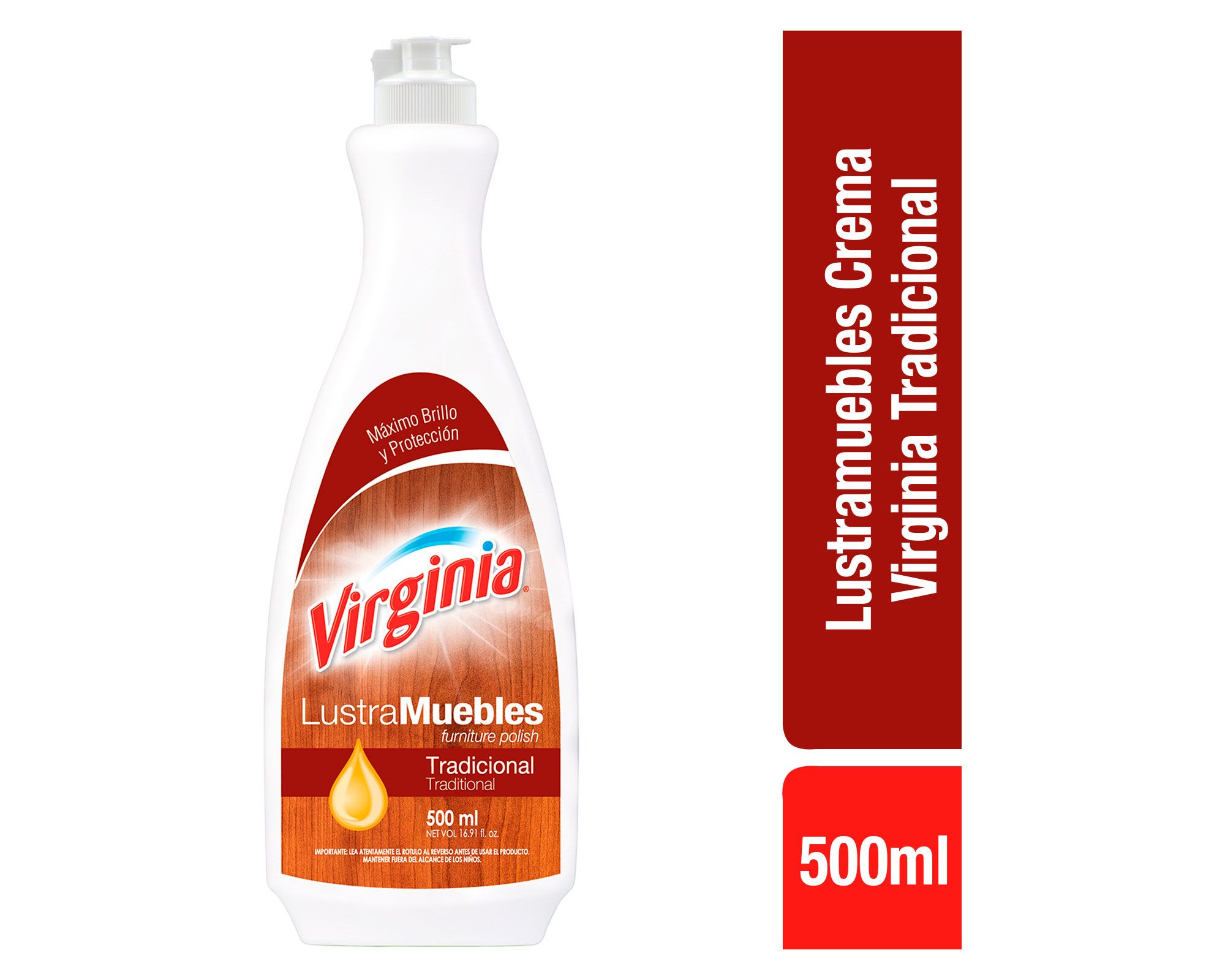 Lustramuebles virginia 500 cc virginia