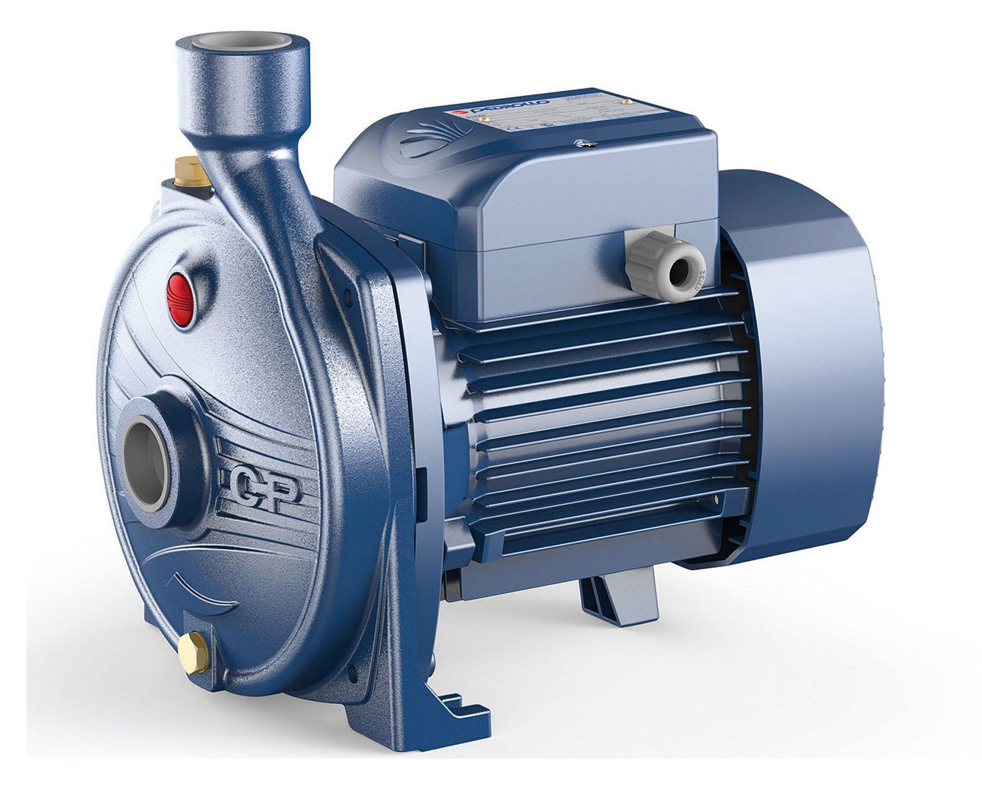 Bomba centrífuga CPM150 1 HP azul Pedrollo.