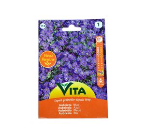 Semilla corriente aubrietia azul sin desinfectar x0.3g vita