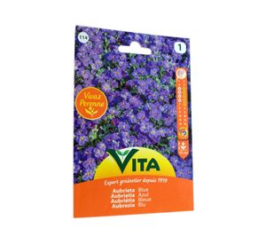 Semilla corriente aubrietia azul sin desinfectar x0.3g vita