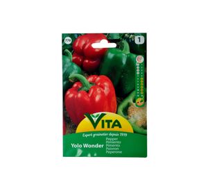 Semilla corriente pimiento yolo wonder desinfectada x 2g vita