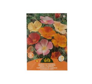 Semilla corriente amapola california variada desinfectada x1.5g vita