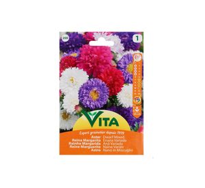 Semilla corriente reina margarita enana variada sin desinfectar x0.8 g vita