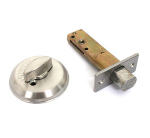 Cerrojo tubular mariposa 4004 plata Scanavini