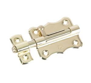 Picaporte 1384 base ancha bronce Lioi