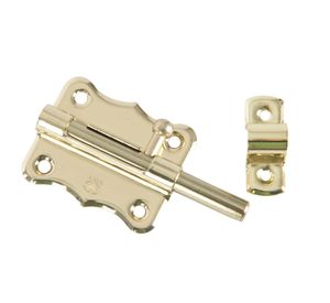 Picaporte 1384 base ancha bronce Lioi