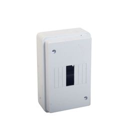 Tablero eléctrico embutido sin puerta 4 int Mec